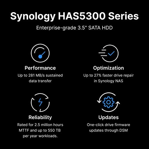 HAS5300 3.5" 7200rpm 256MB SAS 12Gb/s (HAS5300-8T) - 8TB