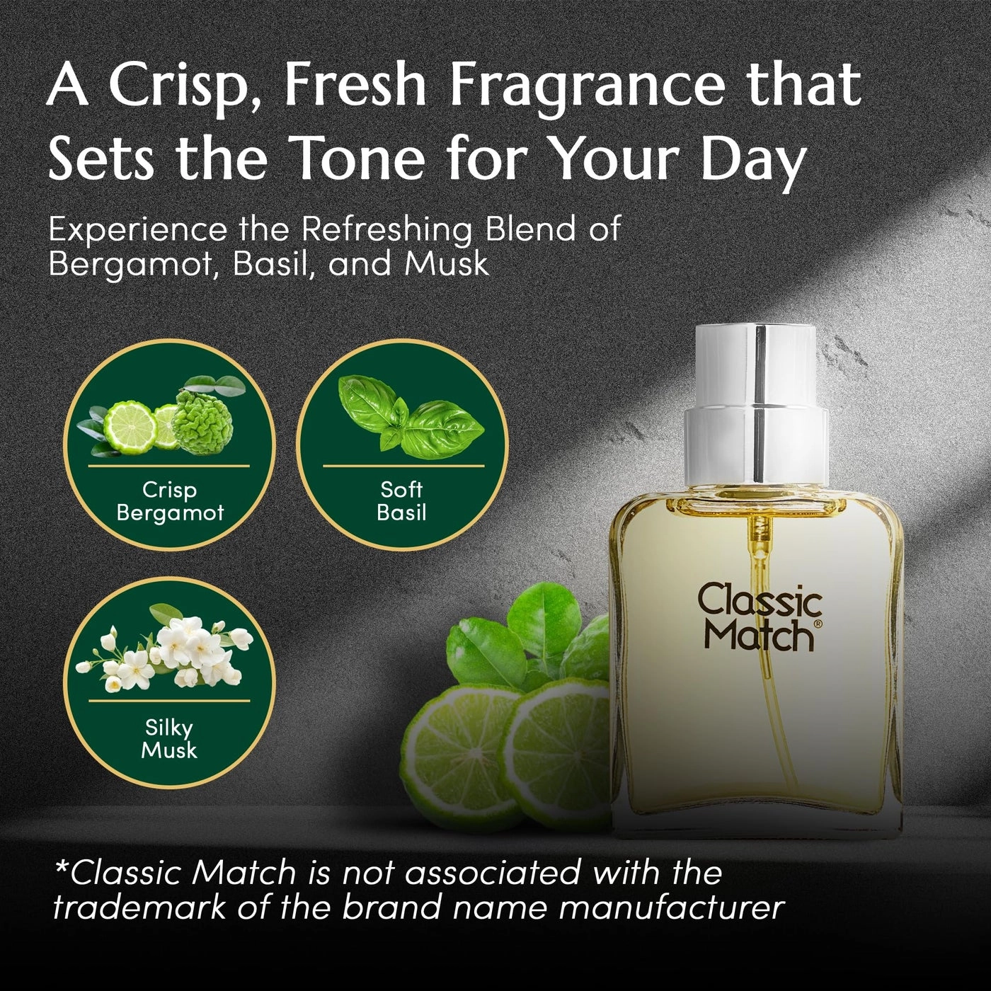 Classic Match Green - Eau de Toilette 2.5 Fl Oz