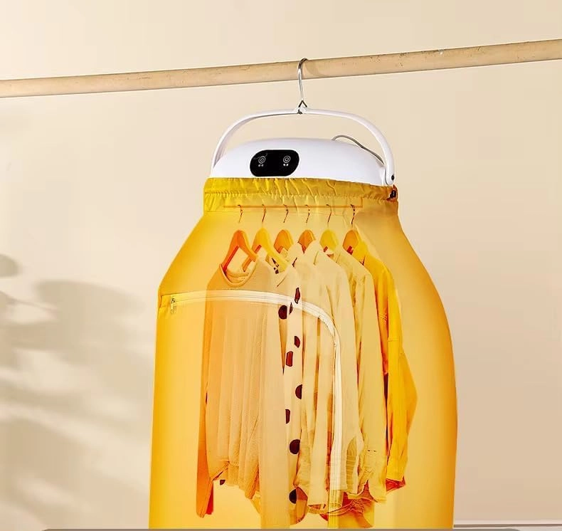 Portable Clothes Dryer - Compact with Cover 2 Modes