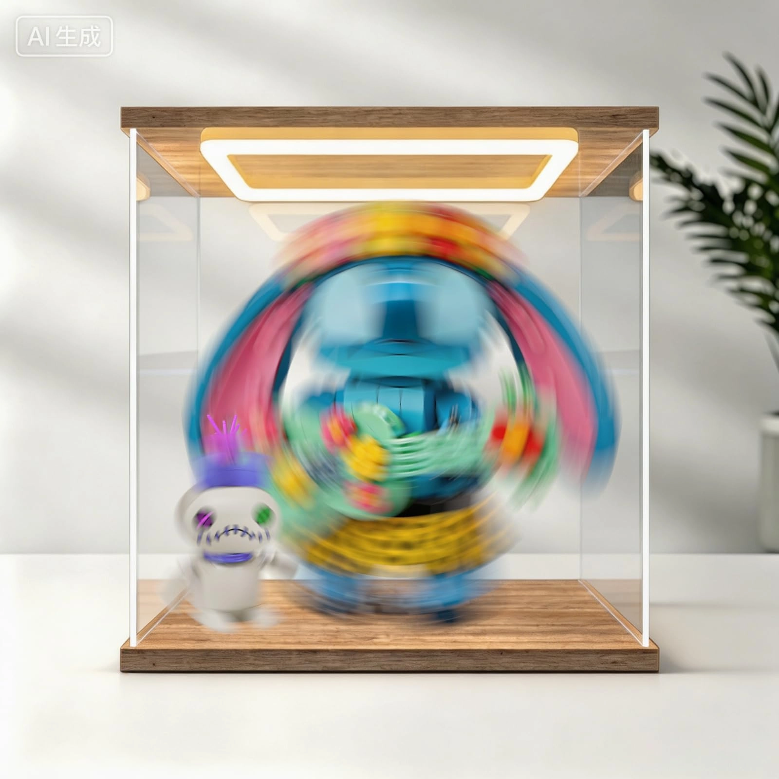 LeafLane Acrylic Display Case for LEGO 43296