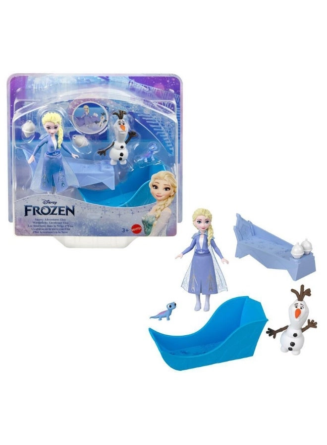 Disney Small Doll & Storytelling Pieces - 3.5-inch Posable