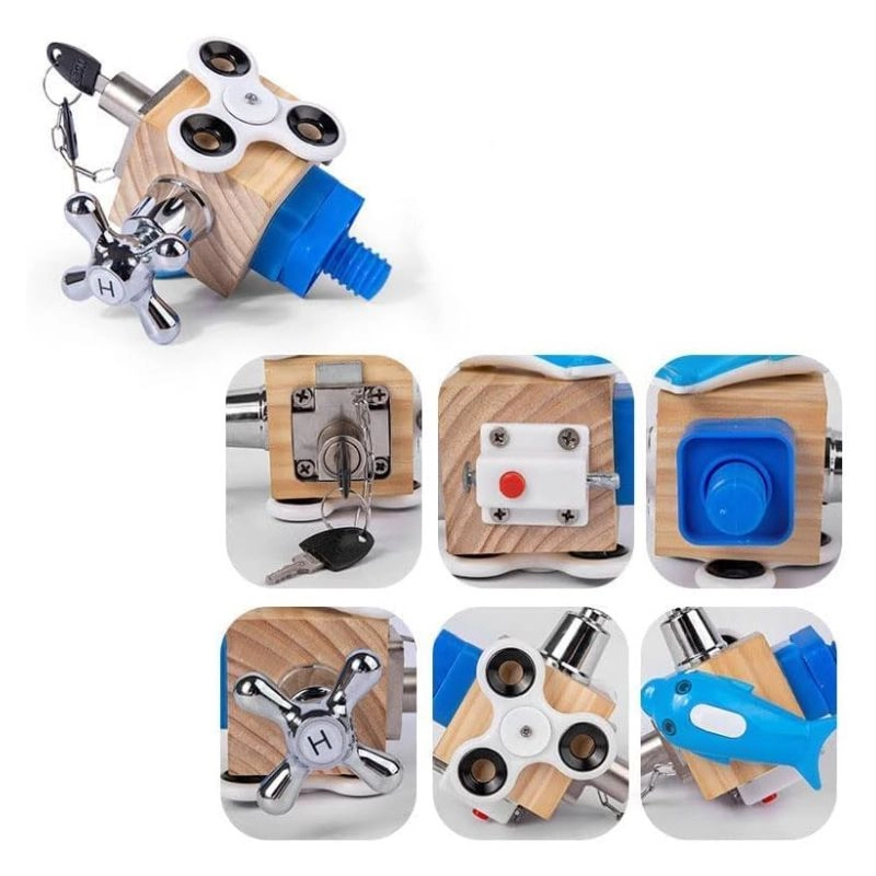 Dolphin Busy Cube - 6 months+