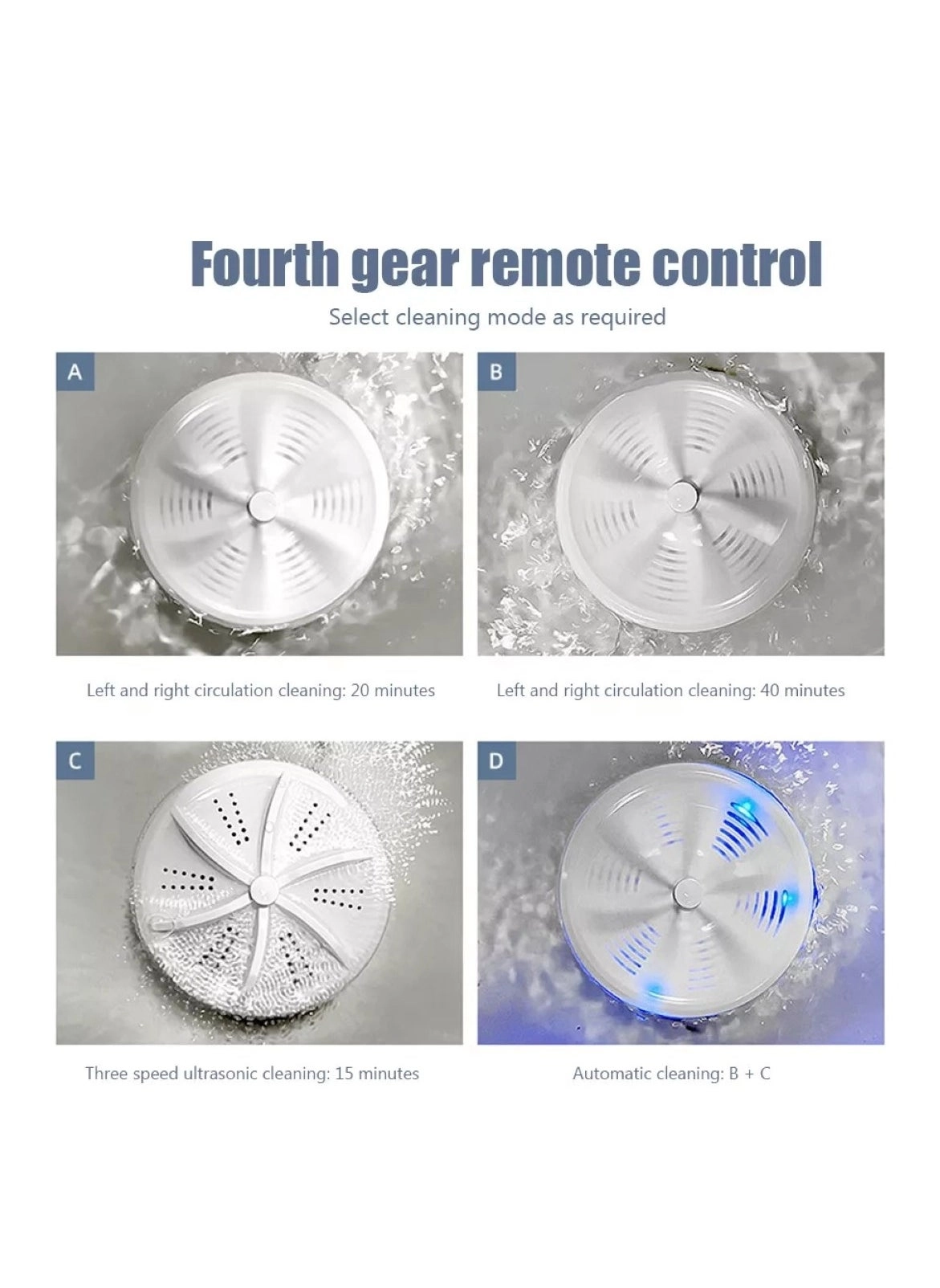 Compact & Portable Mini Washing Machine Easy & Efficient Laundry Solution