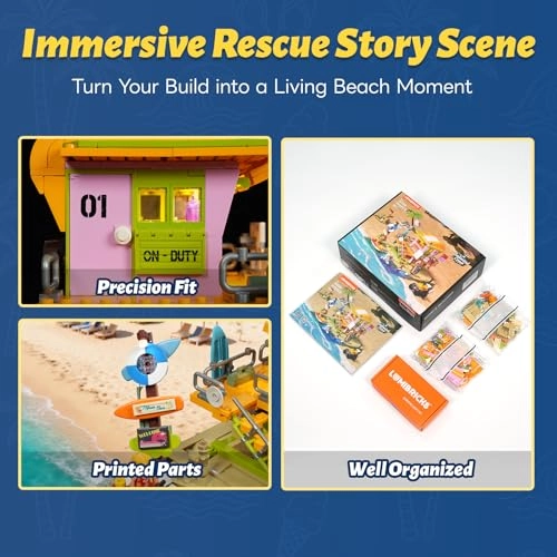 Beach Lifeguard Tower (18008) - Lighting Building Model