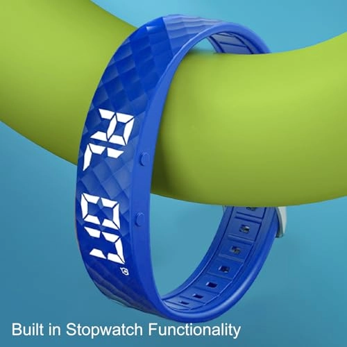 Vibrating Fitness Tracker Watch - USB Charging Step Counter
