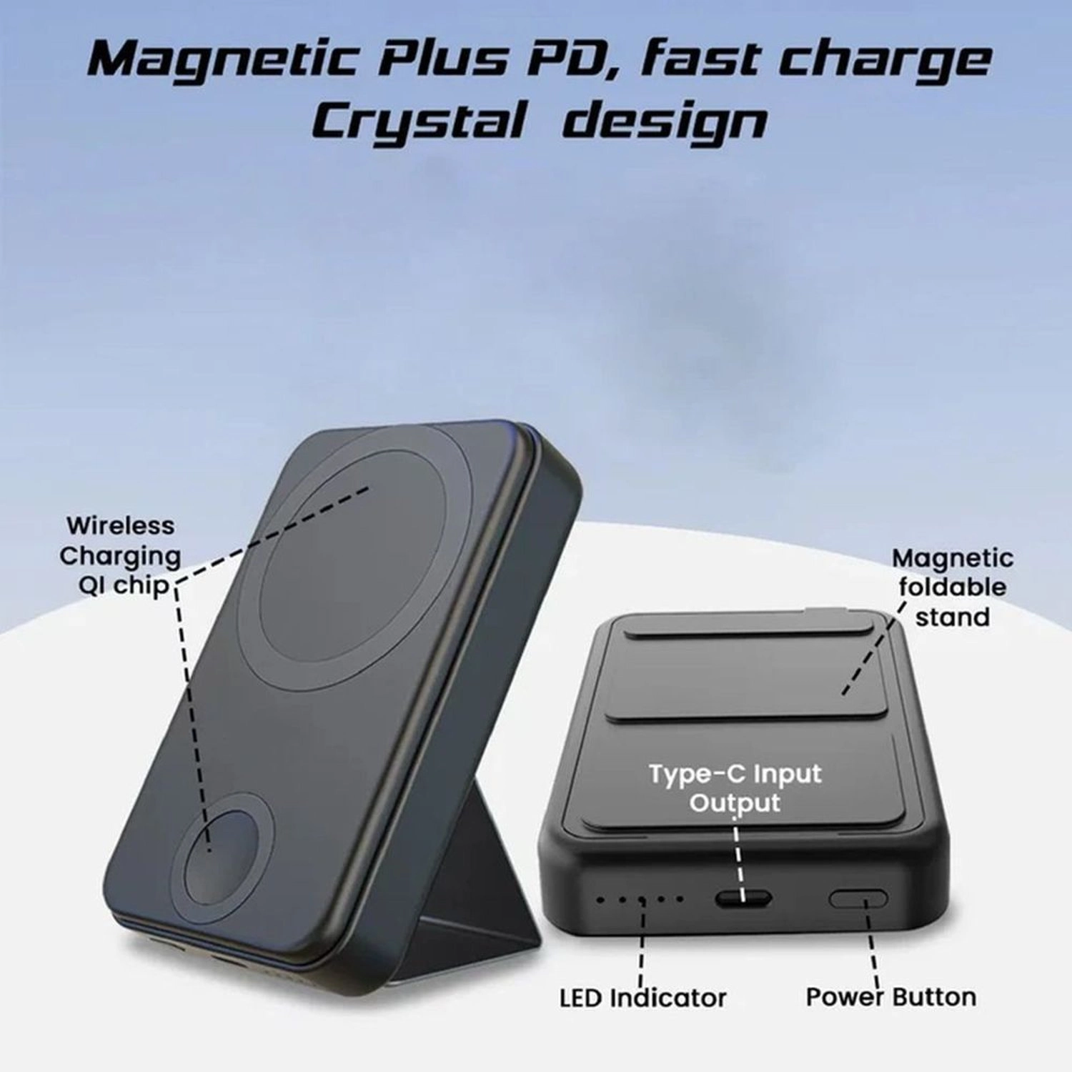 M1W - 10000mAh 15W Wireless