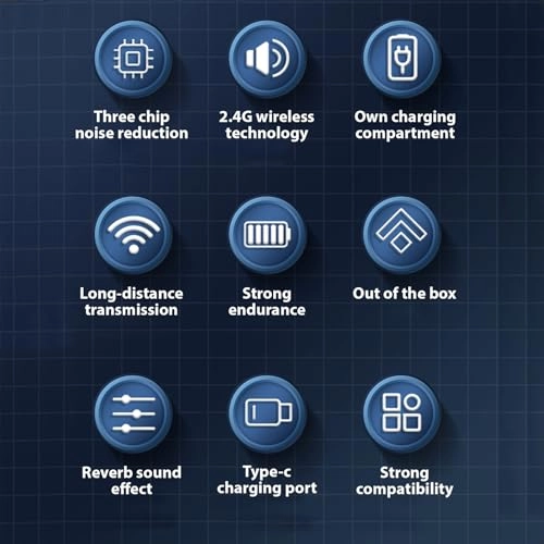 Eacam9nhkm7gwpx-B Wireless Microphone