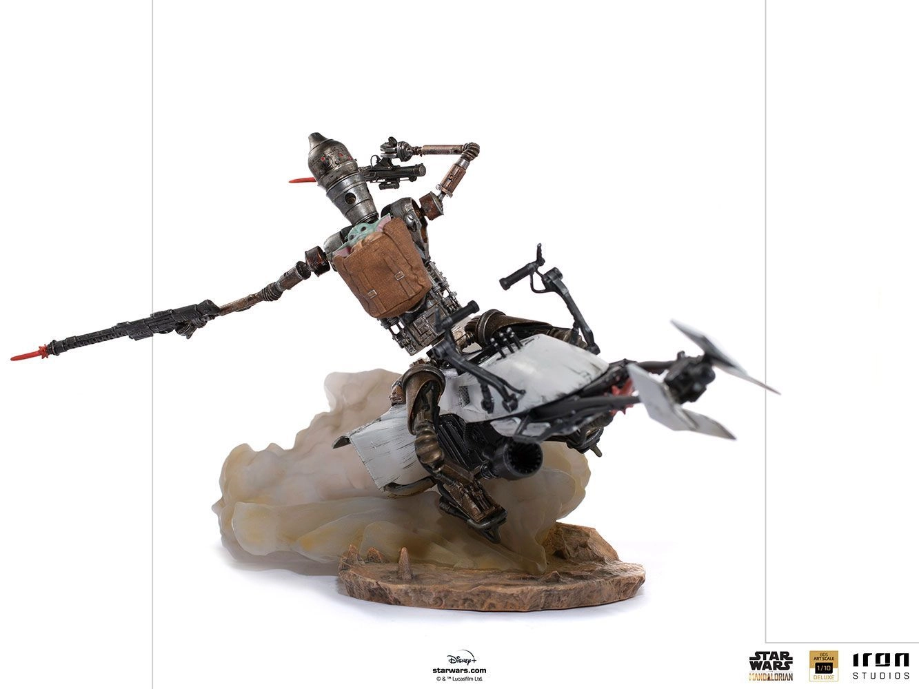 IG-11 + The Child - Star Wars: The Mandalorian - Battle Diorama Series - Art Scale 1:10