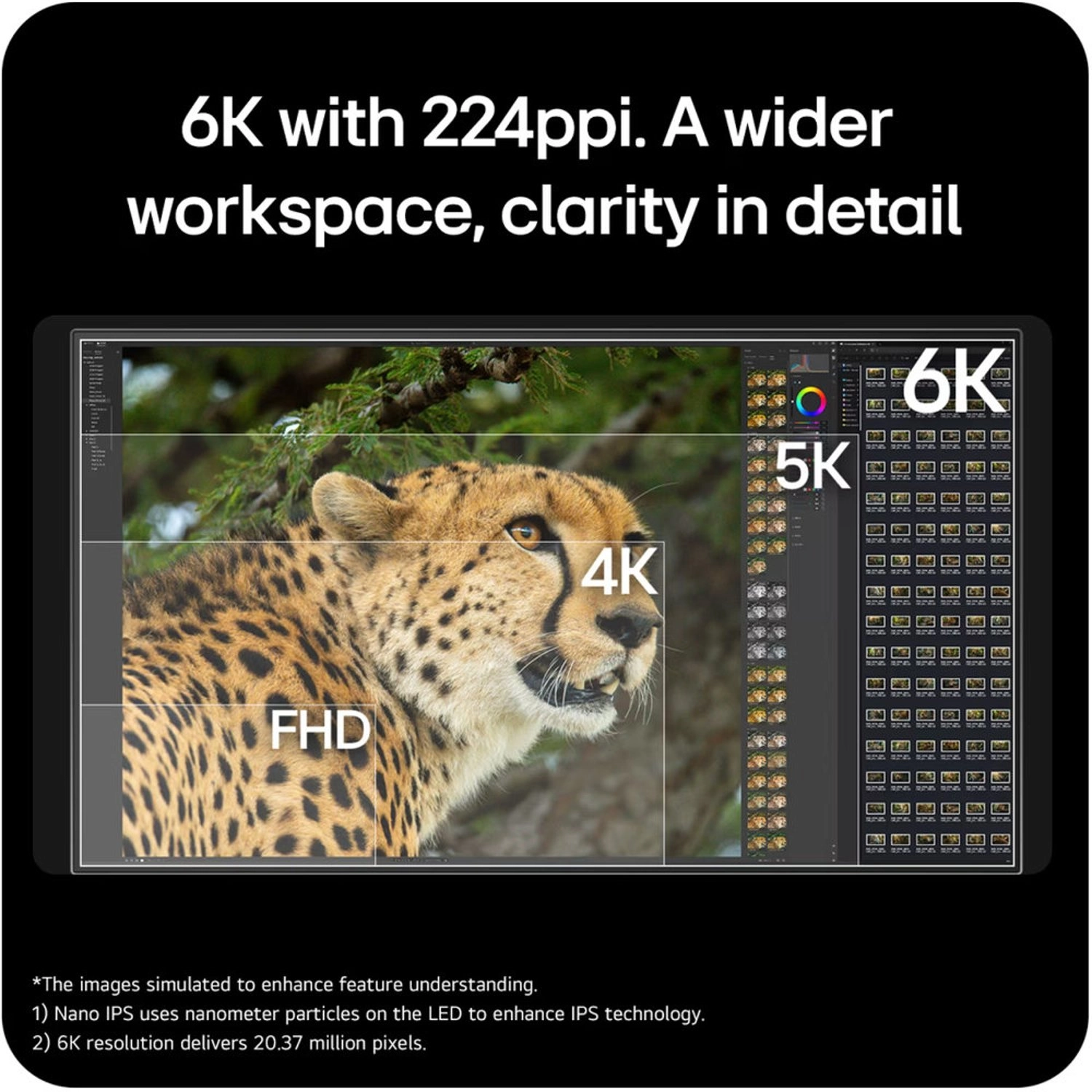 UltraFine evo - LG-32U990A-S 32 Inch 6144 x 3456 pixels