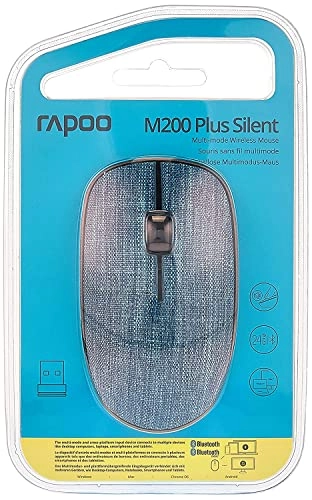 M200 Plus Mouse - Wireless/USB/Bluetooth