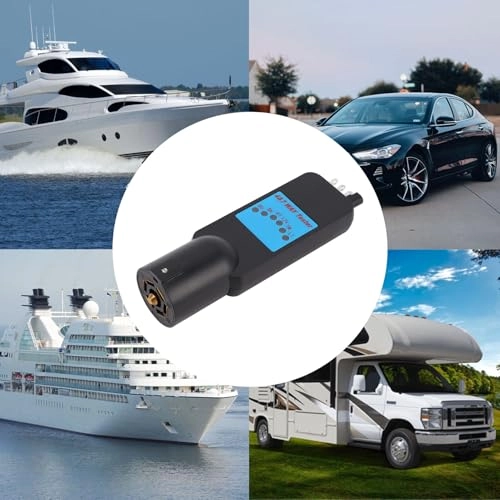 Trailer Connector Tester - 2 in 1 7 Way 4 Way 6 LED Indicators