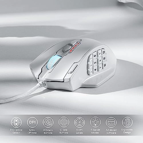 M908 Impact RGB MMO Mouse - USB