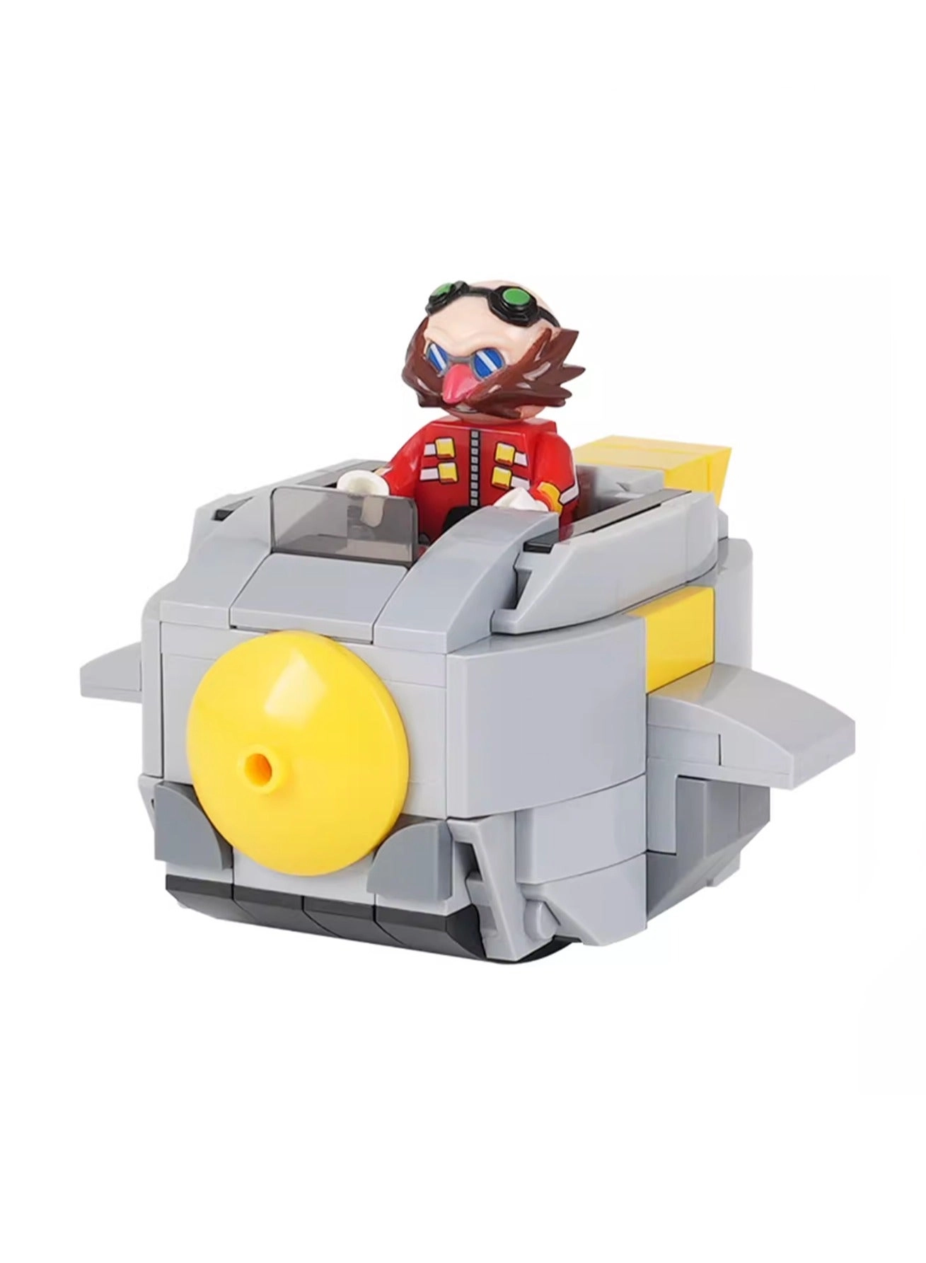 Loquat Egghead Dr. Aircraft + Minifigure Model
