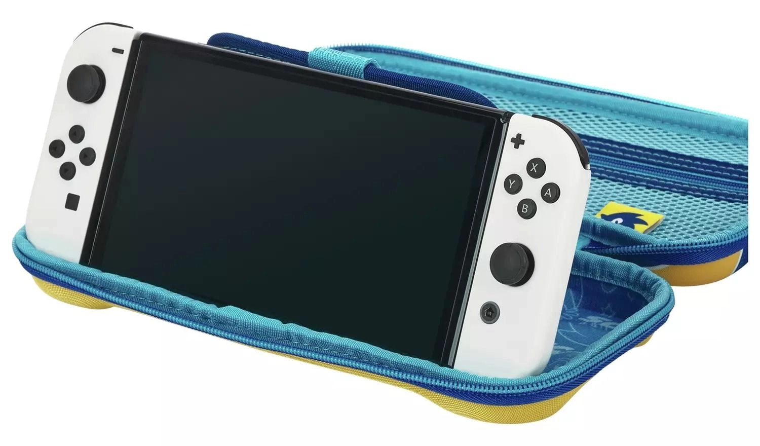 Sonic Carrying Case - Nintendo switch OLED compatible Size H16.3, W26, D4.8cm