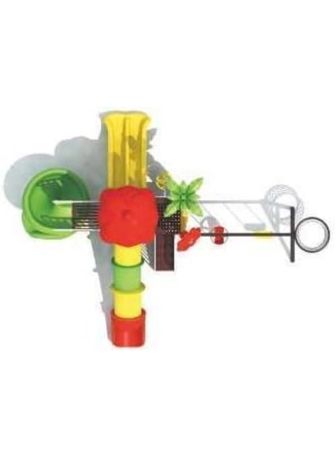Multi Purpose Kids Outdoor Playing Equipments - 770x320x280cm 2+ Years