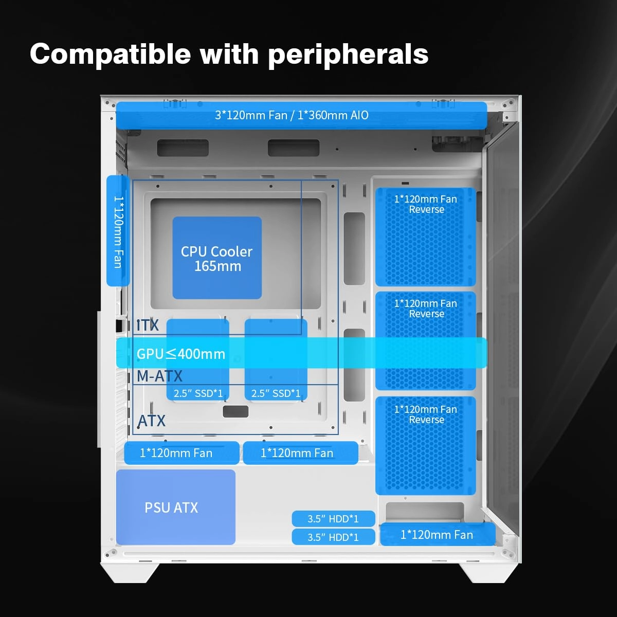 OV603 - Tempered Glass ATX Mid-Tower