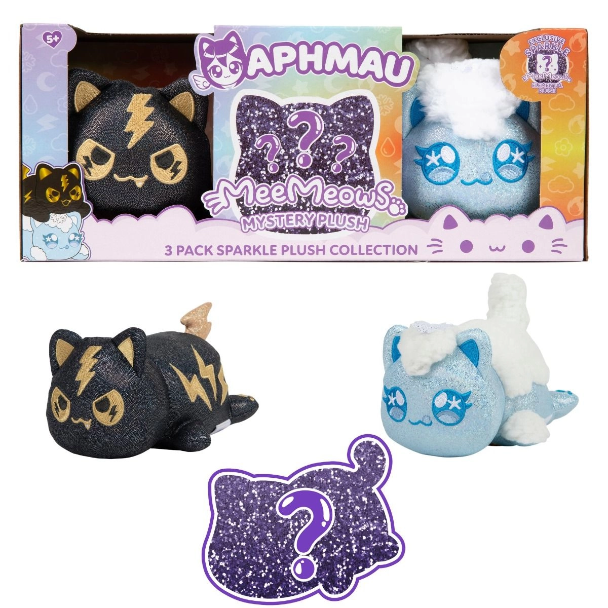 Mystery MeeMeow Plush Elemental - S8 6 inch