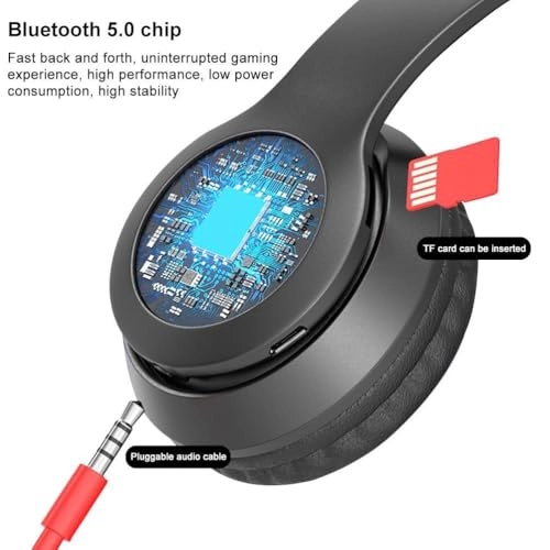 Cute Cat Ear Gaming Headphones Wireless Headset