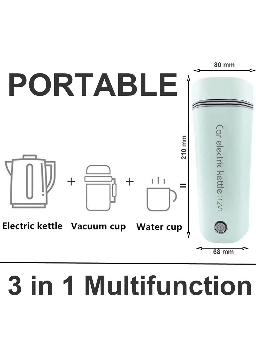 Portable Travel Electric Kettle