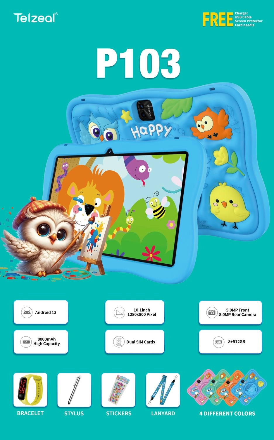P103 - 4 GB 11.00 in 128 GB