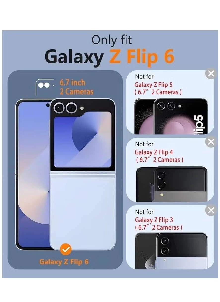 Galaxy Z Flip 6 Slim Protective Phone Cover for Samsung Galaxy Z Flip 6