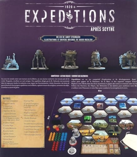 Scythe Expeditions - French Version + Bottle Opener