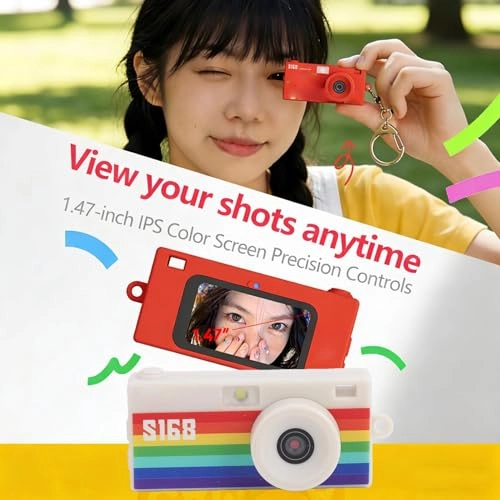 Keychain Digital Camera - 2K 12MP