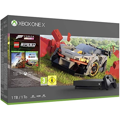 Xbox One X - 1TB + Xbox Wireless Controller + Forza Horizon 4 + LEGO Speed Champions + Xbox Live Gold - 1-Month + Xbox Game Pass - 1-Month