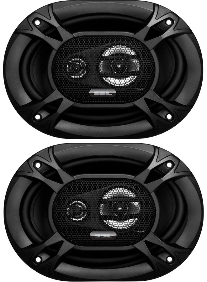Sound Storm Laboratories EX369 - 6 x 9 Inch Coaxial 3 Way Full Range