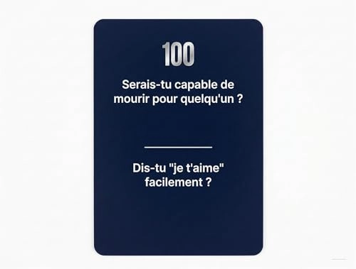 V2 - 160 questions Pocket-size French Card Game