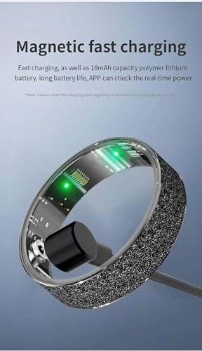 Smart Ring - IP68 Waterproof Heart Rate Blood Oxygen