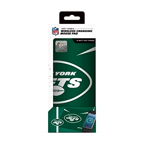 NFL Wireless Charging Mouse Pad - 22.86x9.91 cm