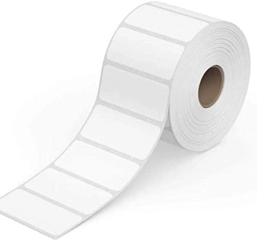 Thermal Transfer Barcode Label Stickers - Pack of 6 1.5" × 2.5" (40 × 60 mm)