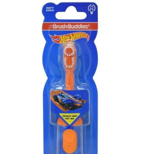 Hot Wheels Electric Toothbrush - 1 Count Battery Powered