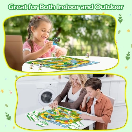 Forest Fraction Board Game - 8 years and up 4 pieces