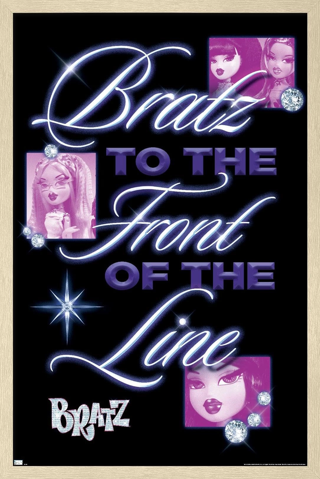 Bratz: Girls Nite Out - Front Of The Line Wall Poster - Paper 22.4\"L x 14.7\"W