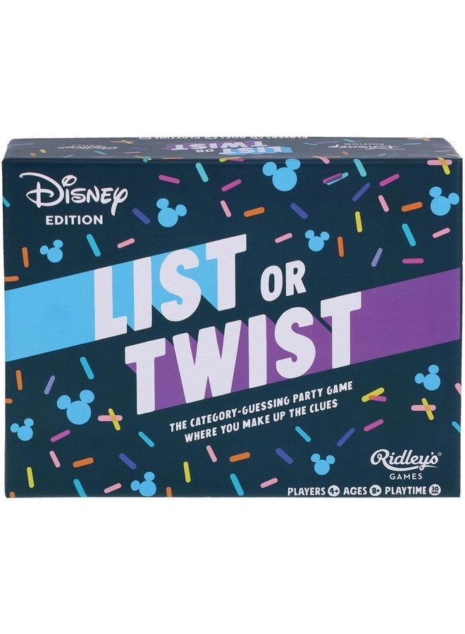 RIDLEY'S GAMES List or Twist - Ages 8+