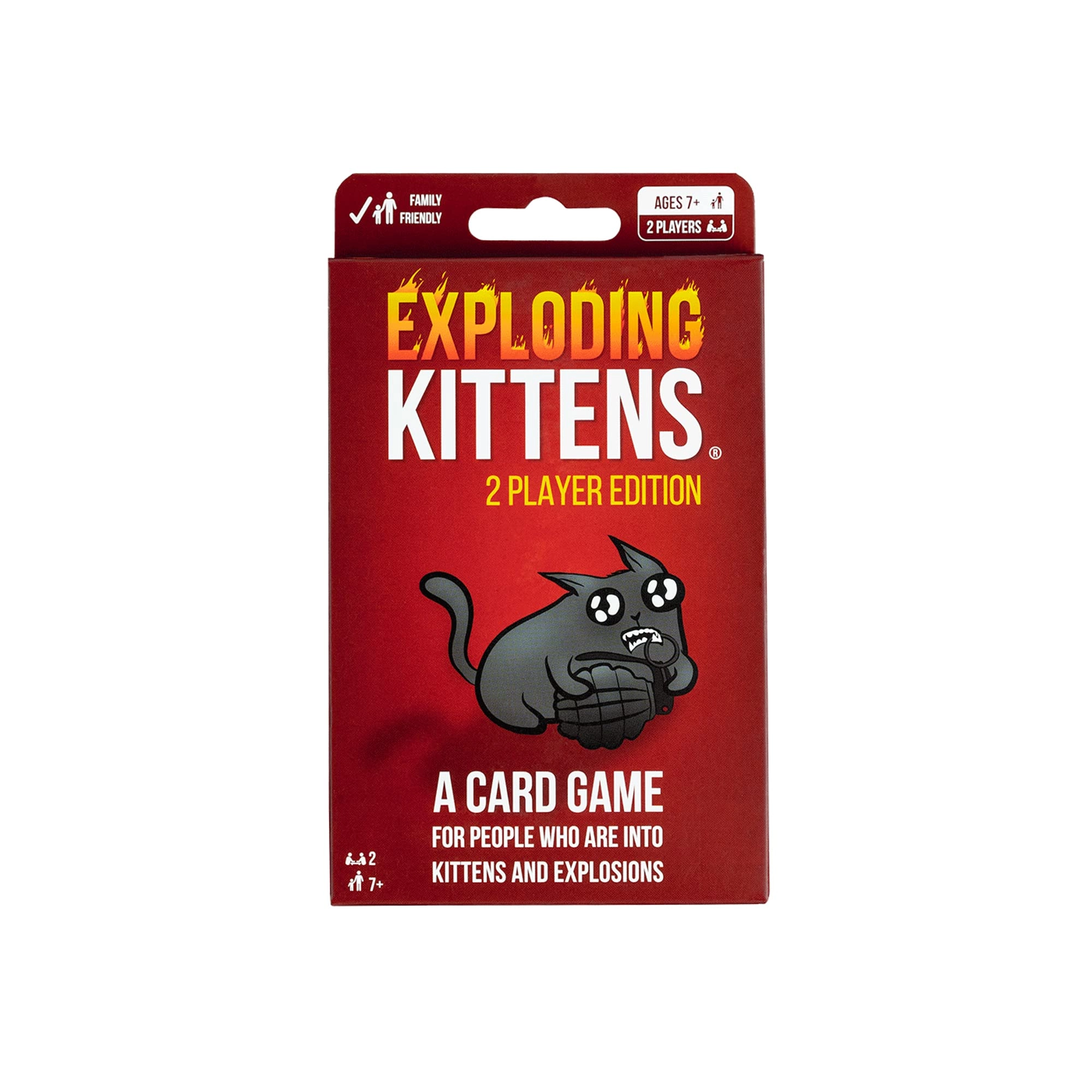 Exploding Kittens: Two Player Edition - Card Game
