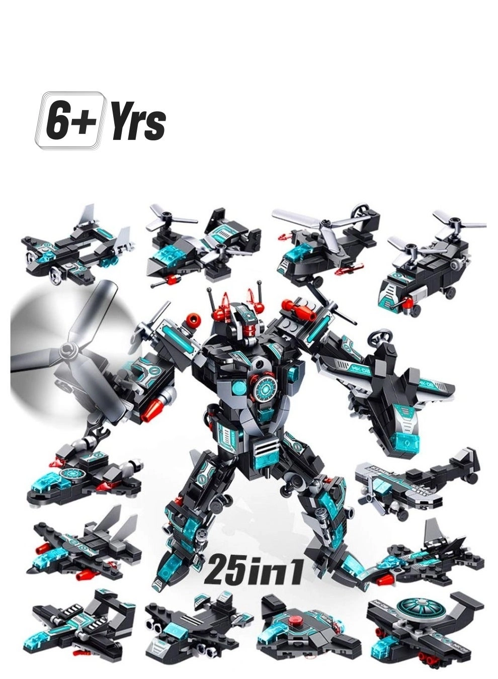 STEM Robot Building Toys - 577 pcs