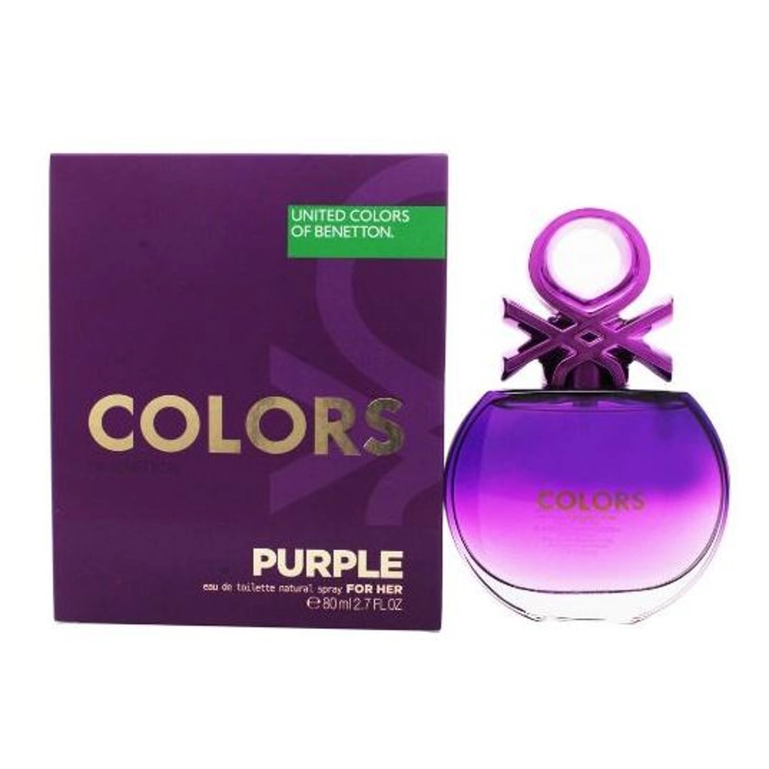 United Colors Colors Purple Eau de Toilette 80ml