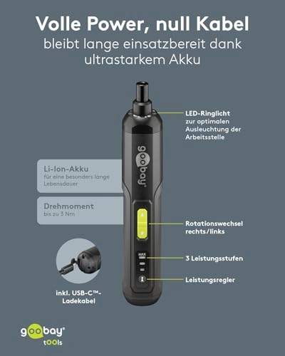 Mini Cordless Screwdriver - 1.5 Ah