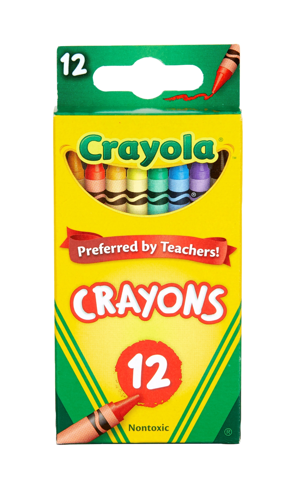 Peggable Crayons - 12 Ct