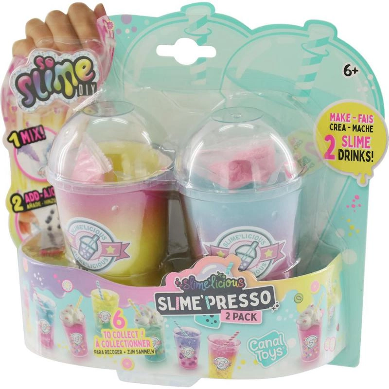 Canal Toys Slime Drinks 2 Pack - Standard Items 5 years+