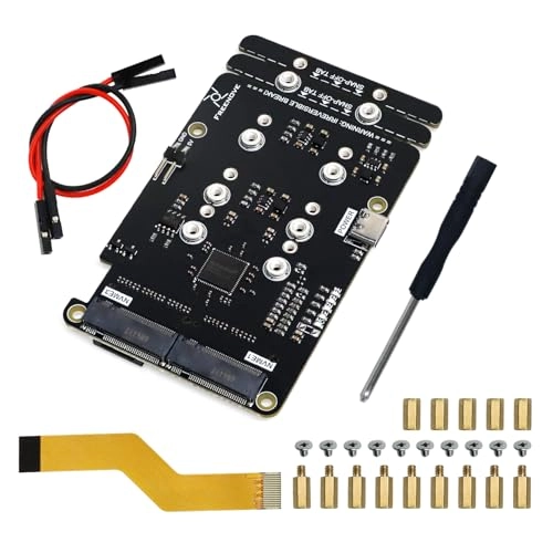 FREENOVE Quad M2 NVMe SSD HAT - 2230 2242 2260 2280