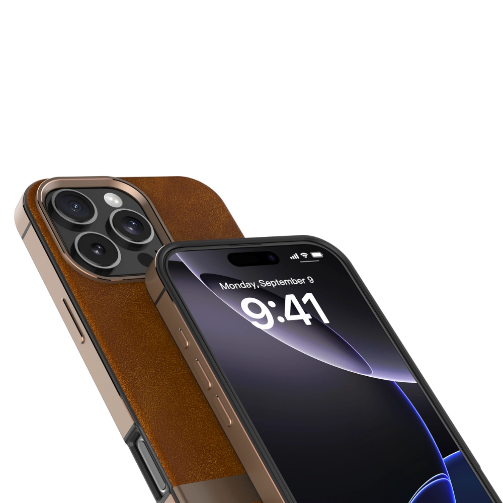 Vogue Exquisite Leather Case for iPhone 16 Pro Max