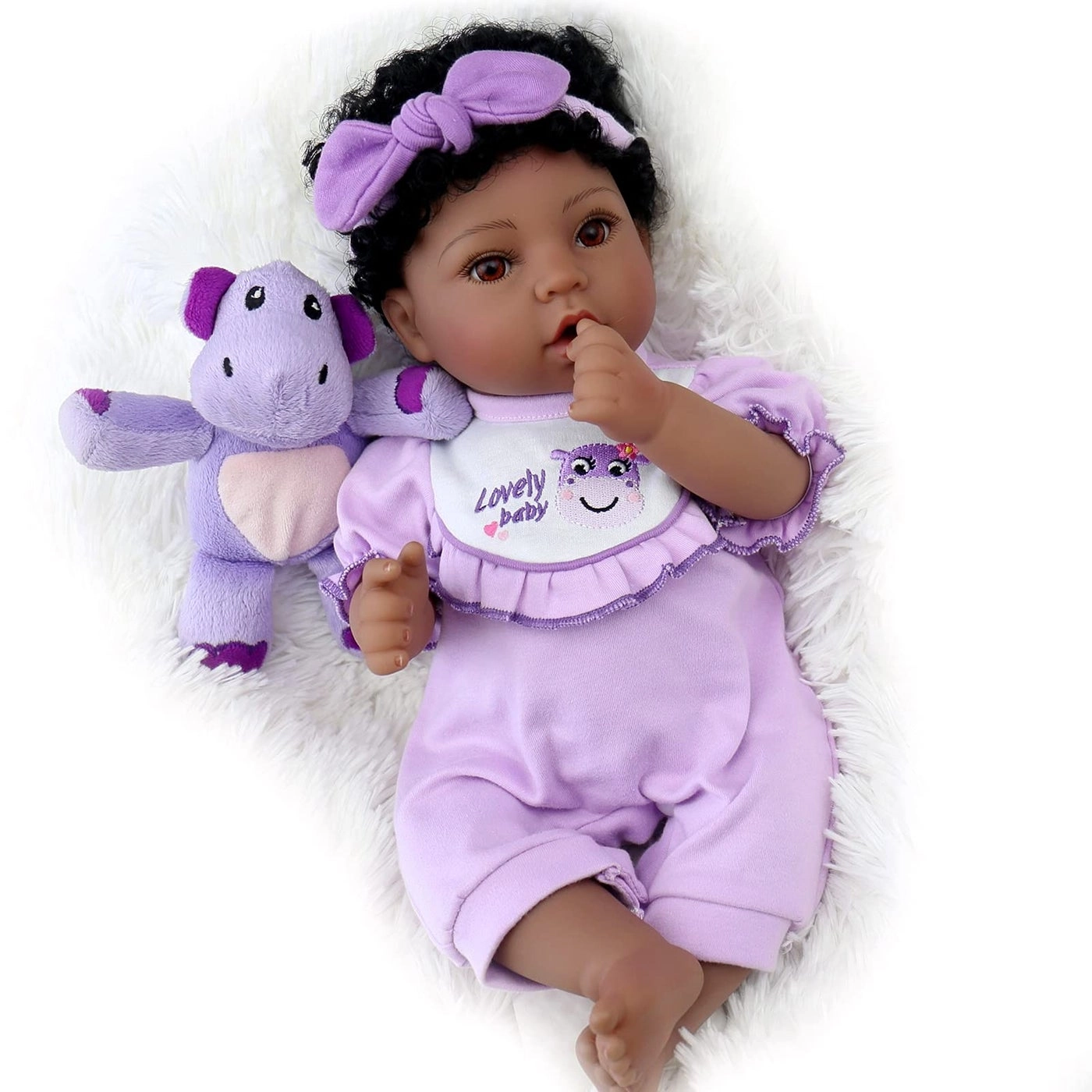 Reborn Baby Doll - 18 inches Vinyl Ages 3+