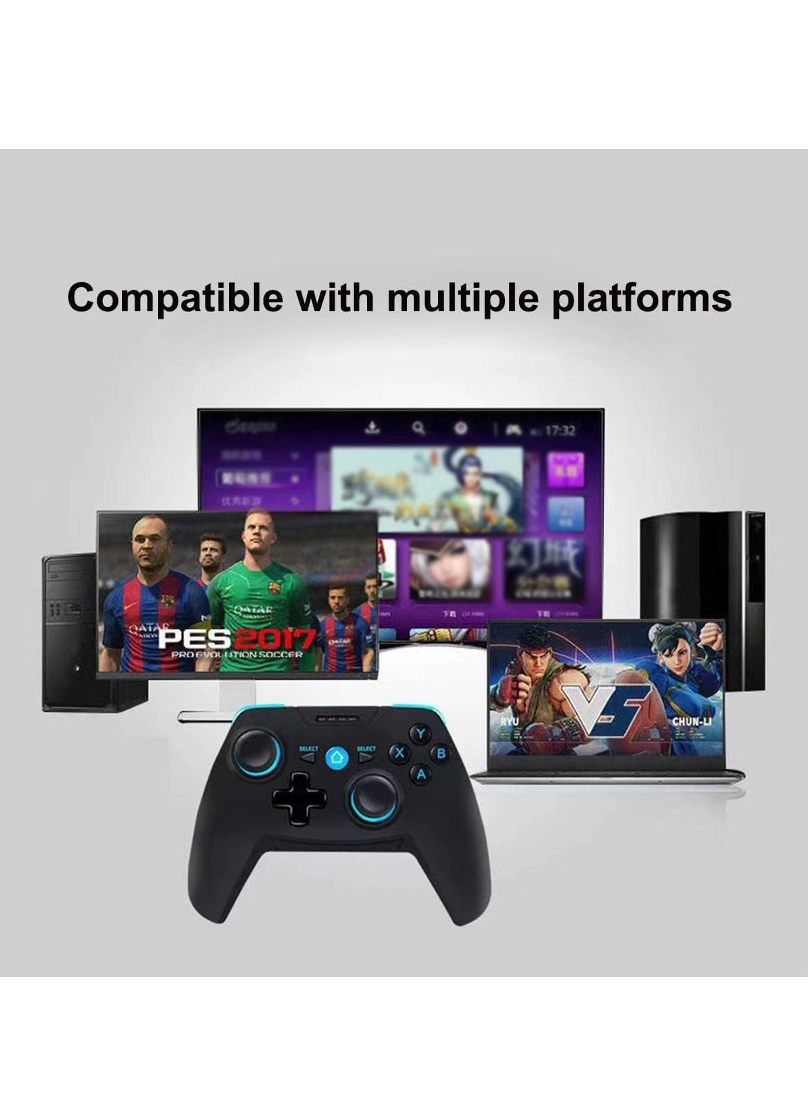 Game Controller - iOS Android iPad Tablet PC Phone Switch Steam