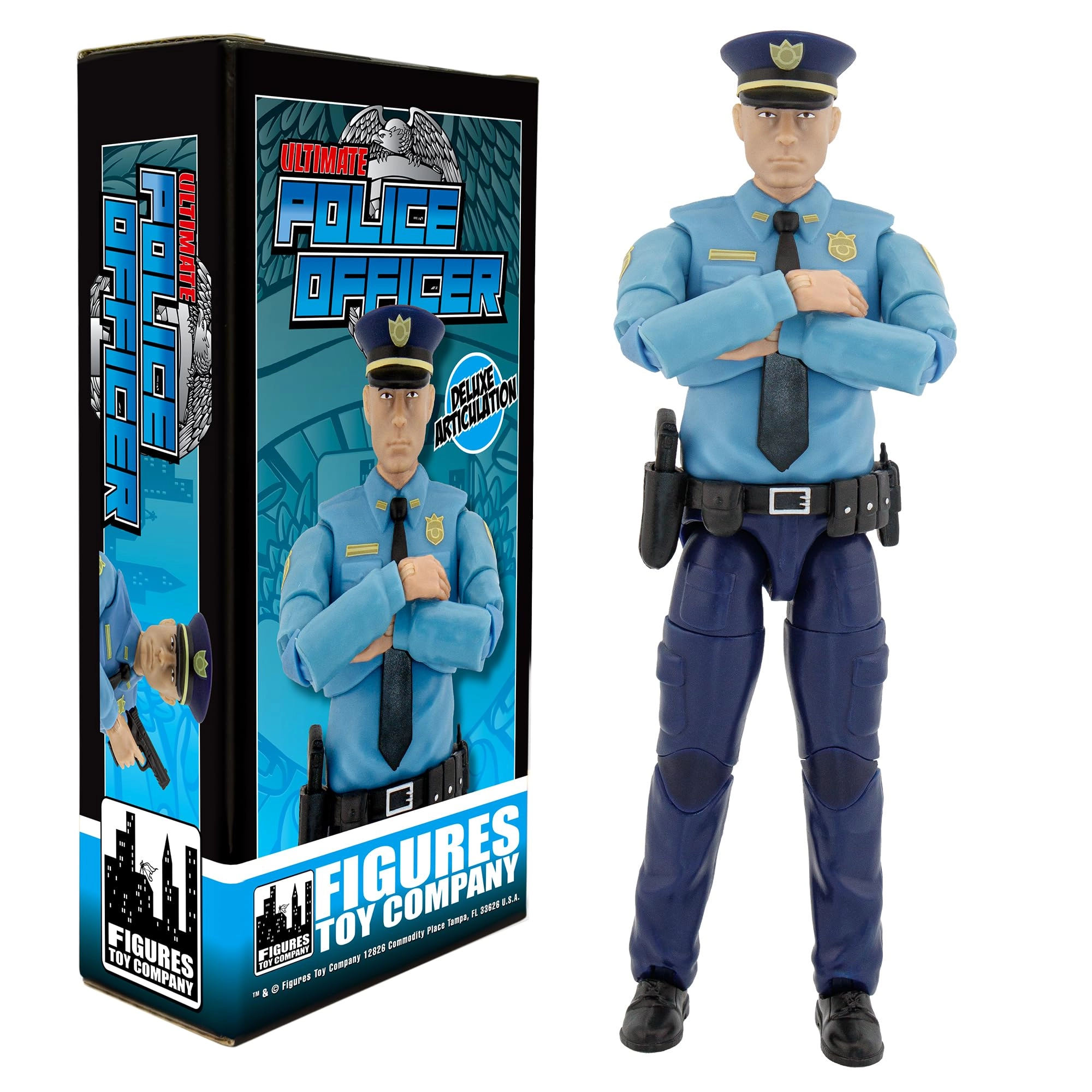 Figures Toy Company wrestling - Sports (16.51 cm) (FTC-ULTIMATEPOLICE-1)