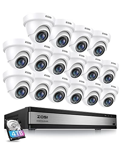 H.265+ 16 Channel Security Camera System - 16 cameras 16CH 1080p