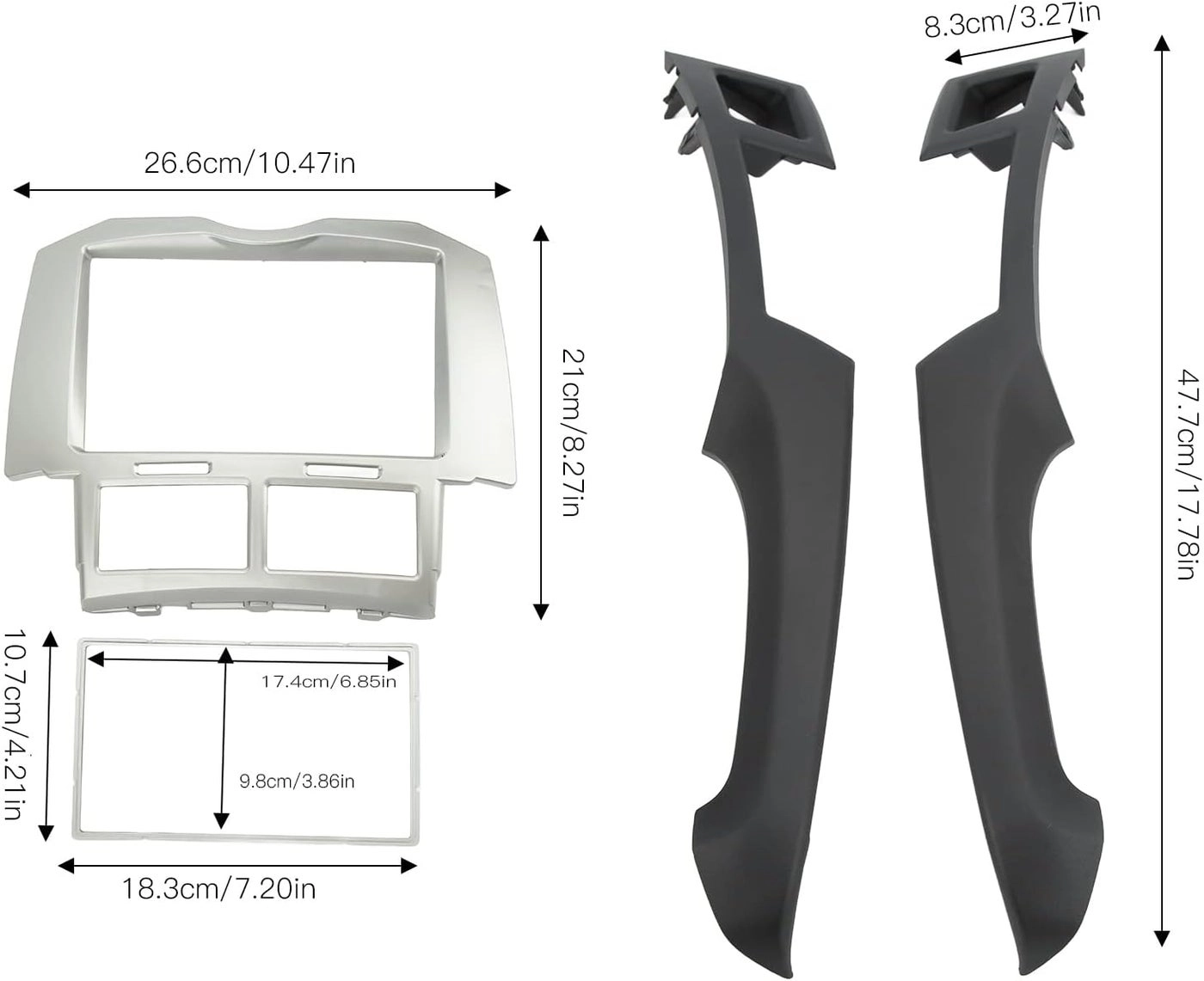 Car Fascia - Yaris Vitz Platz 2005–2011